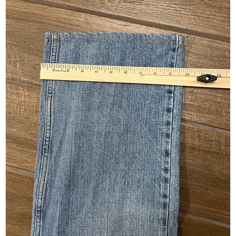 Vintage Levis 569 Loose Straight Leg Jeans Mens 32x32 (32x30) Lt Wash Blue Denim - Picture 5 of 9